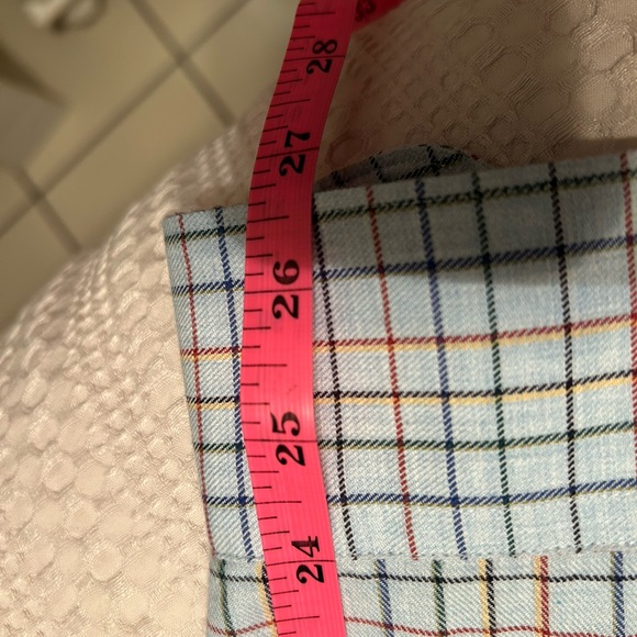 Talbots Blue Casual Button‎ Down Shirt XXl - Picture 7 of 8